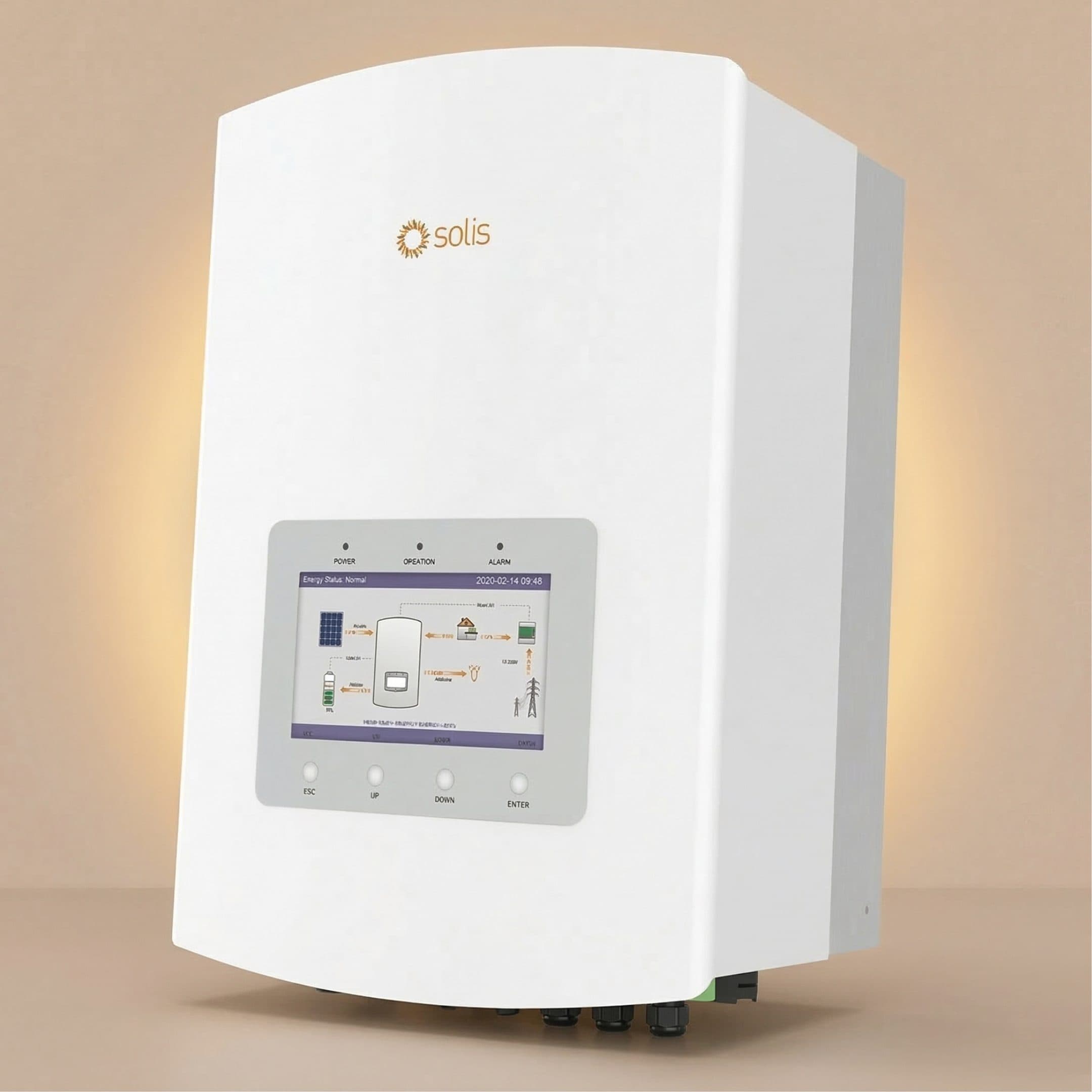 Solis S5-EH1p3.6K-L 1-fase Hybride omvormer